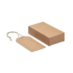 ETIKRAFT 12 db kraftpapír ajándékcímke - Image 2