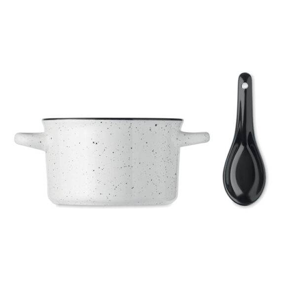 PIGA BOWL Kerámia retró tál 550 ml