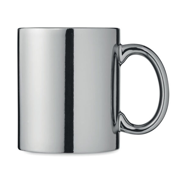 HOLLY Kerámia bögre metál 300 ml