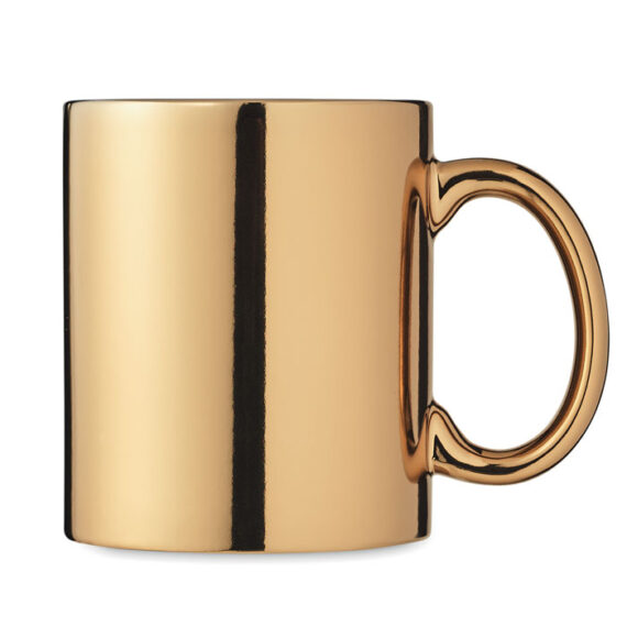 HOLLY Kerámia bögre metál 300 ml