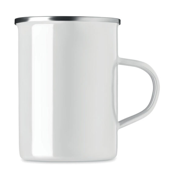 SILVER Zománcozott fém bögre