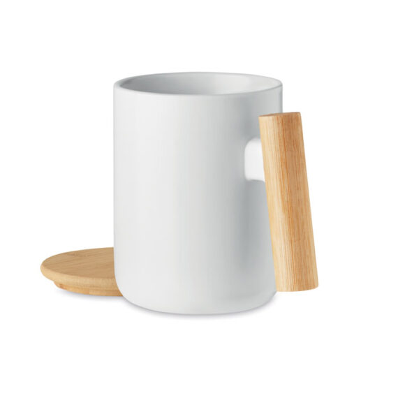 MAJEST Porcelán bögre fedéllel 380 ml