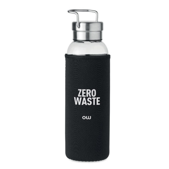 HELSINKI GLASS Üvegpalack neoprén tok, 500 ml